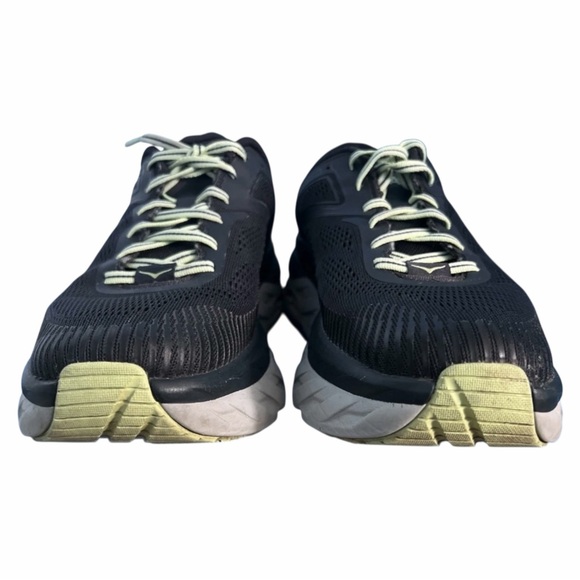 HOKA Bondi 7 Men’s Size 9 – Black/Yellow – Excellent Cushioning - Picture 5 of 13
